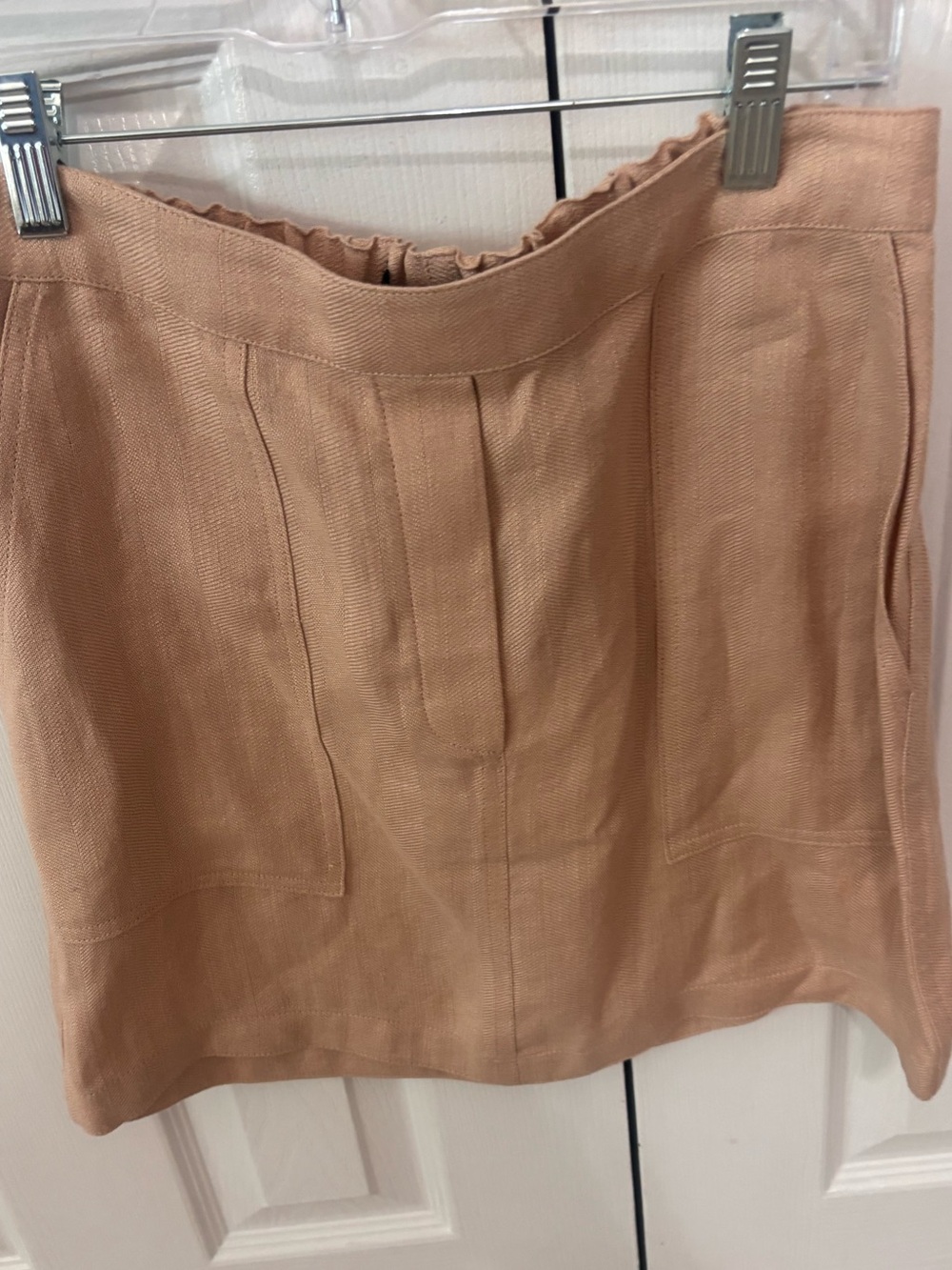 NWT Theory linen Mini Skirt size P
